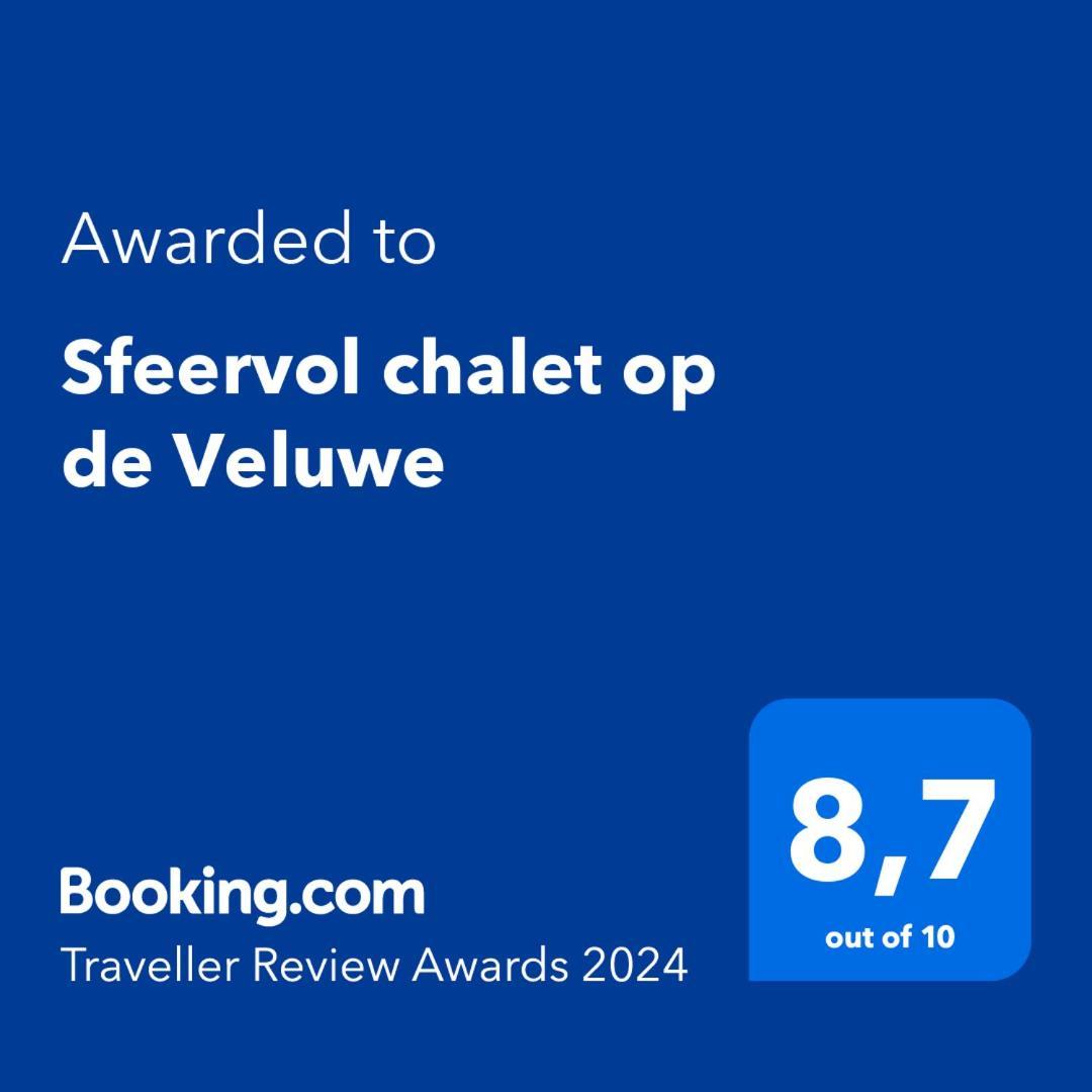 Sfeervol Chalet Op De Veluwe Putten Eksteriør bilde